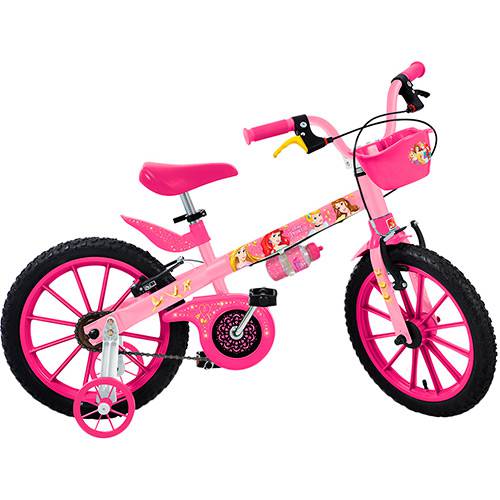 Bicicleta Infantil Princesas Disney Aro 16 - Brinquedos Bandeirante