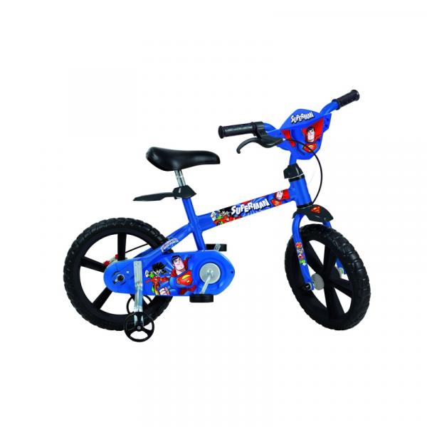 Bicicleta Infantil Super Homem Aro 14 2356 Bandeirante