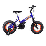 Bicicleta Infantil Ultra Bikes Big Fat com Rodinhas Aro 16 Azul