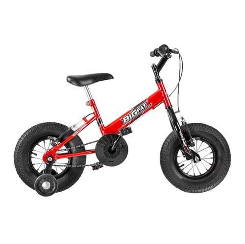 Bicicleta Infantil Ultra Bikes Big Fat com Rodinhas Aro 16 Vermelha