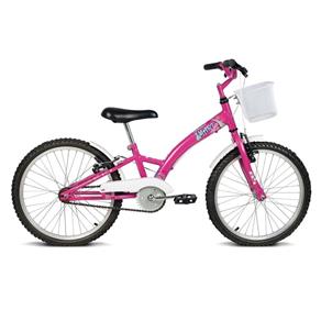 Bicicleta Juvenil Aro 20 Feminina Smart Verden - Pink/ Branco