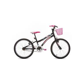 Bicicleta Juvenil Houston Nina Aro 20 Preto