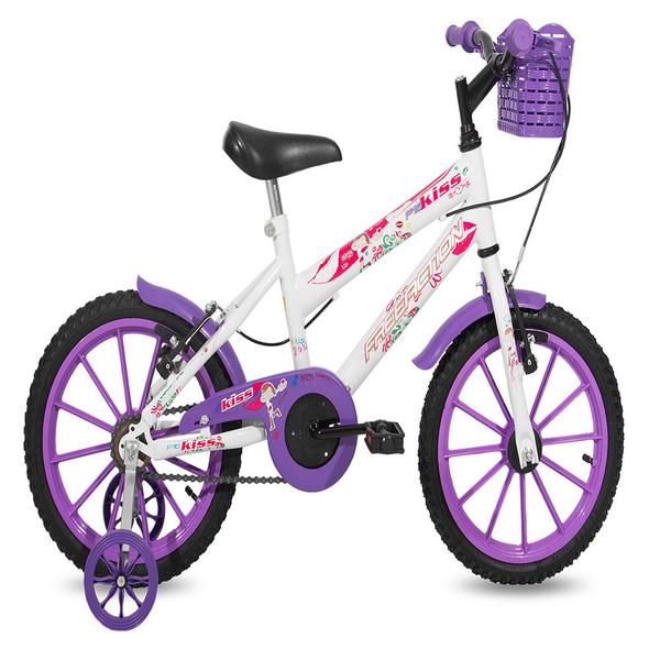 Bicicleta Kiss com Cesta Aro 16 Free Action