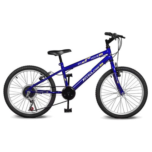 Bicicleta Kyklos Aro 20 Move 7V Azul