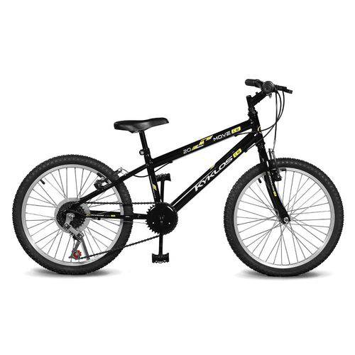 Bicicleta Kyklos Aro 20 Move 7V Preto