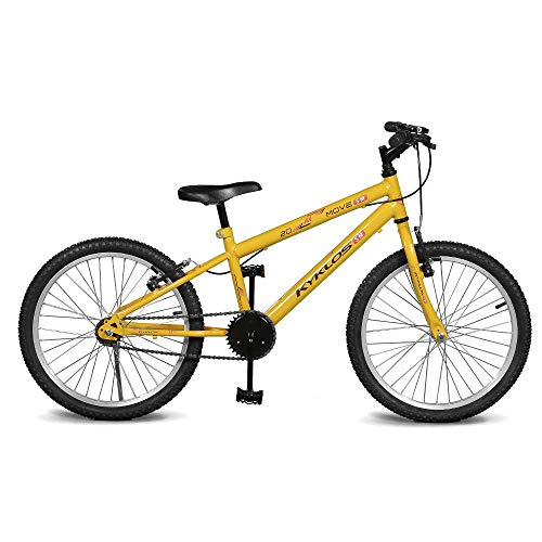 Bicicleta Kyklos Aro 20 Move Sem Marchas Amarelo