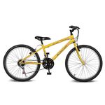 Bicicleta Kyklos Aro 24 Move 21V Amarelo