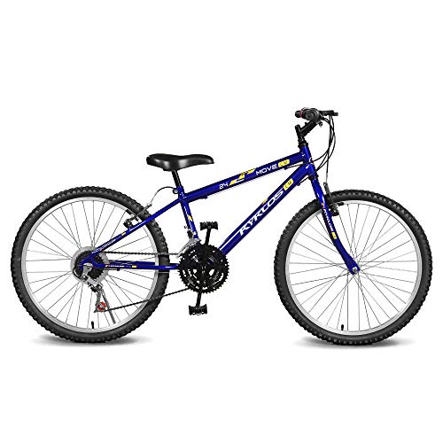 Bicicleta Kyklos Aro 24 Move 21V Azul