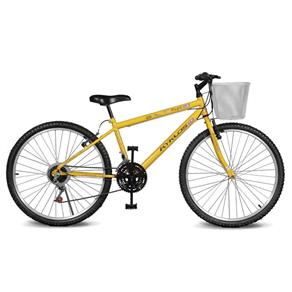 Bicicleta Kyklos Aro 26 Magie 21V Amarelo - Amarelo