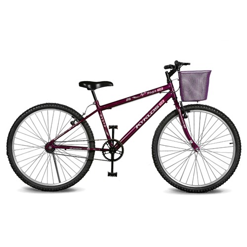 Bicicleta Kyklos Aro 26 Magie Sem Marchas Violeta