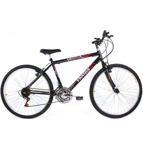 Bicicleta Masculina Aro 26 Mountain Bike - Cor Preto