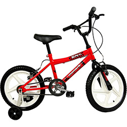 Bicicleta Masculina Monark BMX Aro 16 Vermelho/Preto