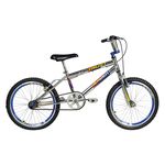 Bicicleta Masculina Trust Aro 20 Cromada e Azul Verden Bikes