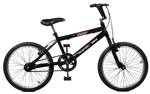 Bicicleta Master Bike Aro 20 Masculina Jump Preto