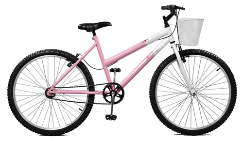 Bicicleta Master Bike Aro 26 Feminina Serena Rosa