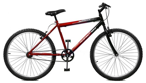 Bicicleta Master Bike Aro 26 Masculina Ciclone Vermelho