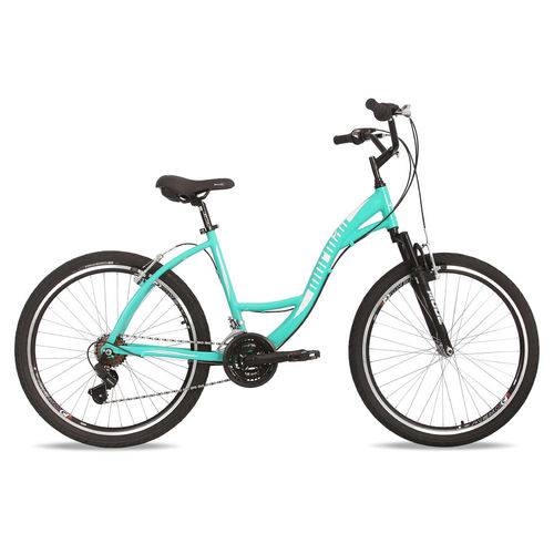 Bicicleta Mormaii Alumínio Aro 26 Urbana Sunset Way - Verde / Branco