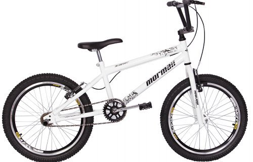 Bicicleta Mormaii Aro 20 Cross Energy C18 (branca)