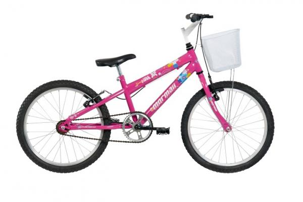 Bicicleta Mormaii Aro 20 Sweet Girl - C/ Cesta Rosa - 2011711