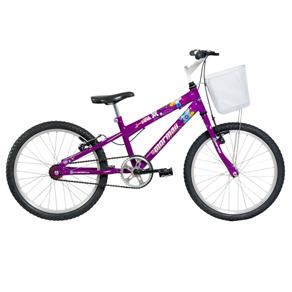 Bicicleta Mormaii Aro 20 Sweet Girl com Cesta - Violeta