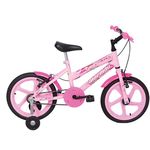 Bicicleta Mormaii Aro 16 Fem Kiss 	Rosa - 39-022