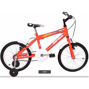 Bicicleta Mormaii Aro 16` Top Lip Laranja Neon - 2011894