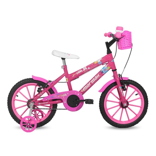 Bicicleta Mormaii Sweet Girl Aro 16 Infantil Rosa - Kanui