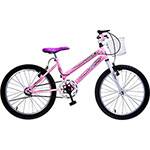 Bicicleta Mountain Colli Jully Aro 20 Sem Marcha - Rosa