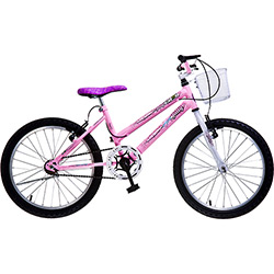 Bicicleta Mountain Colli Jully Aro 20 Sem Marcha - Rosa