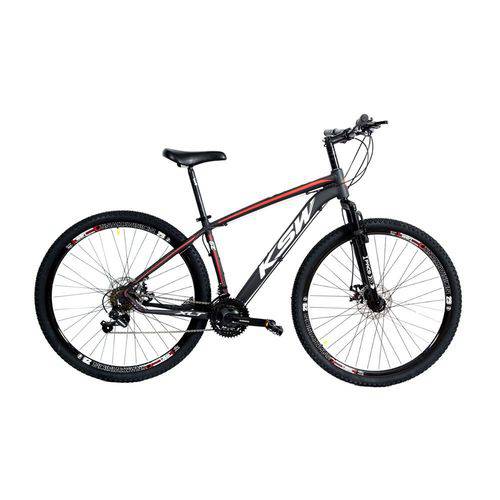 Bicicleta Mtb Alumínio Ksw Aro 29 Freio Disco Quadro Tam 19 Shimano