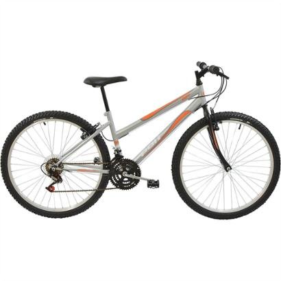 Bicicleta Mtb Aro 26 Feminina 18 Marchas V-Brake Rígida de Aço Polimet