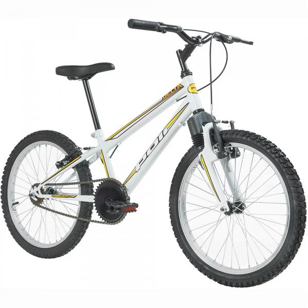 Bicicleta MTB Delta Aro 20 Branca - Polimet