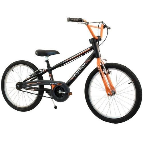 Bicicleta Nathor Apollo Aro 20 Alumínio Cor Preto/Laranja