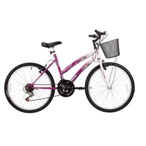 Bicicleta Parati 18V Aro 24 Bc/Mg Track Bikes - Roxo