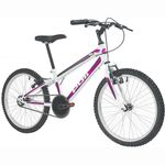 Bicicleta Polimet Podium Feminina Branco Aro 20