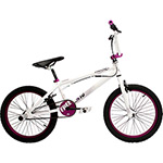 Bicicleta Prox BMX Freestyle Aro 20 Serie-10 2013 - Branco/Roxo