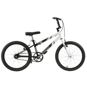 Bicicleta Rebaixada Preta e Branca Aro 20 Pro Tork Ultra