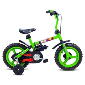 Bicicleta Rock - Aro 12 - Verde e Preto - Verden Bikes