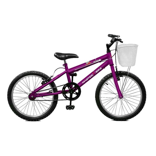 Bicicleta Serena Feminina Aro 20 Violeta Master Bike