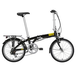 Bicicleta Tern Link C7 Dobrável 7Vel Aro 20 Amarela/Preta Tbkr1000