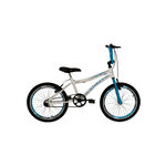 Bicicleta Top Aro 20 Atx Branca e Azul Athor Bike