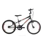 Bicicleta Track Noxx Aro 20 Freios V-Brake Quadro em Aço Carbono Preta