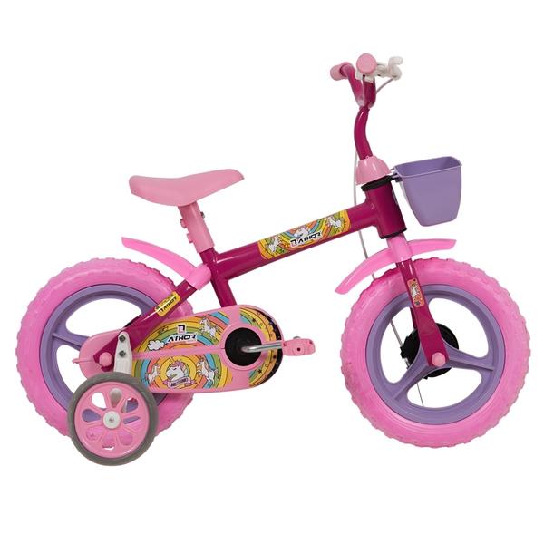 Bicicleta Unicórnio Aro 12 Feminina Athor - Cd