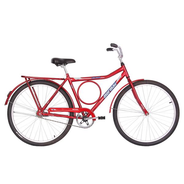 Bicicleta Valente Contra Pedal Aro 26 Vermelho Mormaii