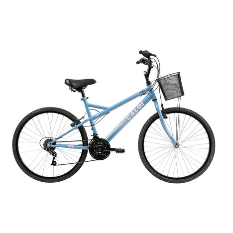 Bicicleta Ventura Aro 26 21 Marchas Freios V-Brake Quadro 18 em Aço - Caloi