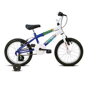 Bicicleta Verden Ocean Aro 16 Branco e Azul Unissex Infantil
