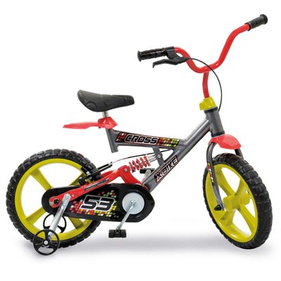 Bicicleta X-Bike Cross Aro 14 - Bandeirante