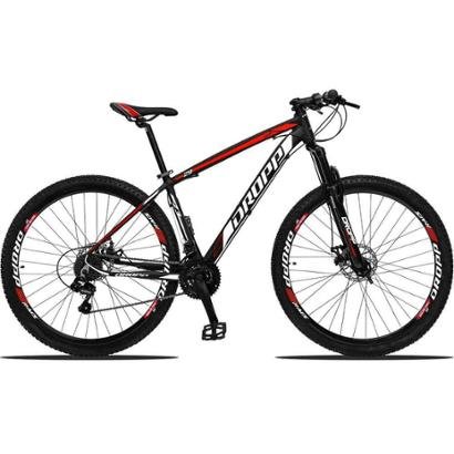 Bicicleta Z3 Aro 29 Quadro Alumínio 21 Marchas Câmbio Shimano Freio a Disco Mecânico Dropp