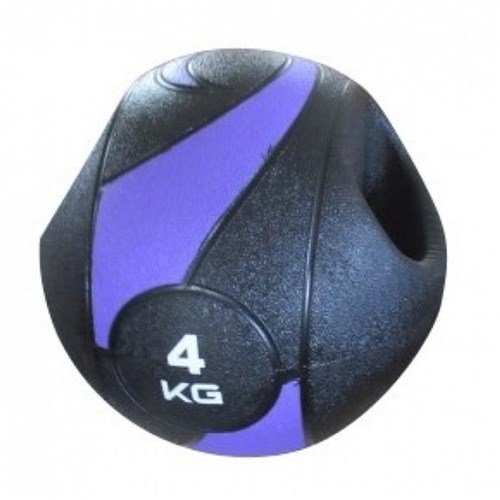 Bola de Peso Medicine Ball com Pegada 4Kg - LIVEUP LS3007A/4