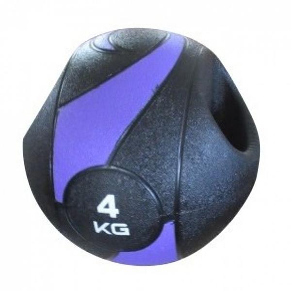 Bola de Peso Medicine Ball com Pegada 4Kg - LIVEUP LS3007A/4